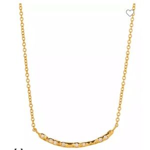 Gorjana Colette Bar Necklace, 18K Gold Plated
